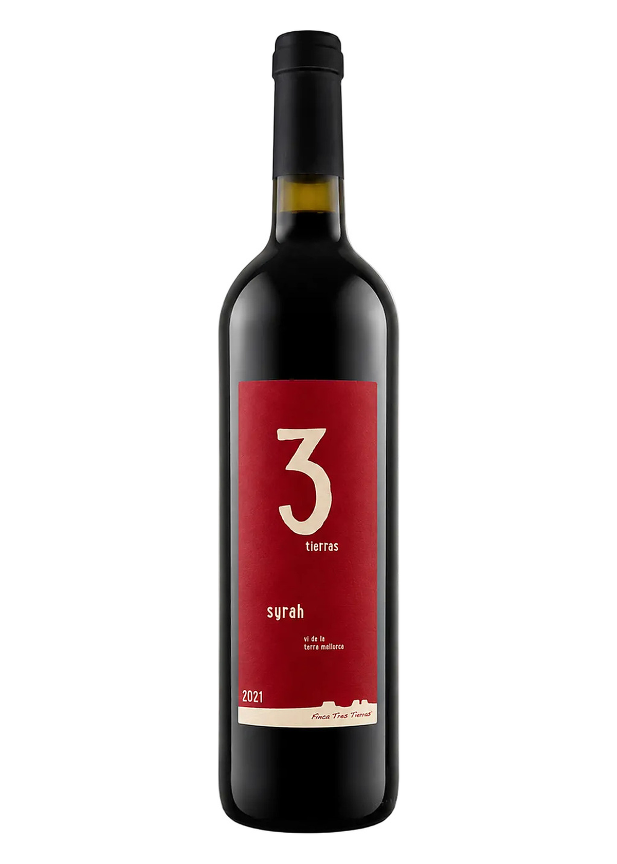 Rotwein 2021 Finca Tres Tierras Syrah Kraftvoll. Würzig. Mediterran.