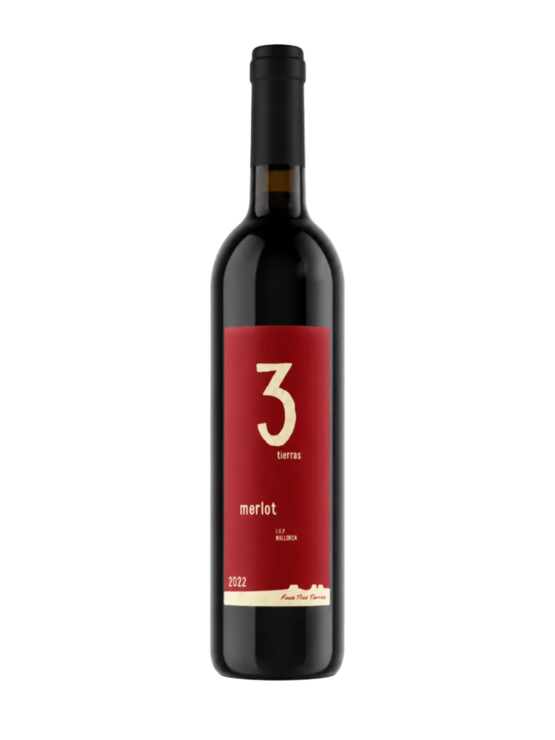 Rotwein 2022 Finca Tres Tierras Merlot Samtig. Fruchtig. Harmonisch.