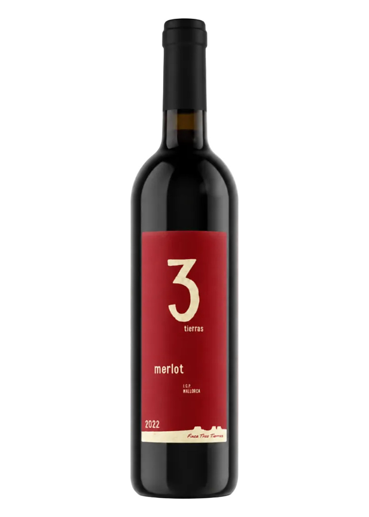 Rotwein 2022 Finca Tres Tierras Merlot Samtig. Fruchtig. Harmonisch.