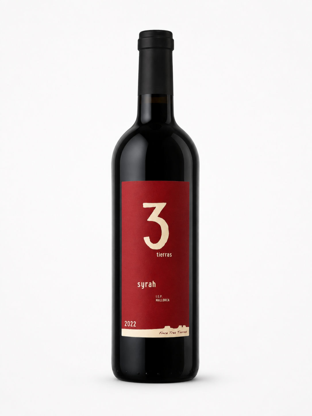 Rotwein 2022 Finca Tres Tierras Syrah Kraftvoll. Würzig. Mediterran.