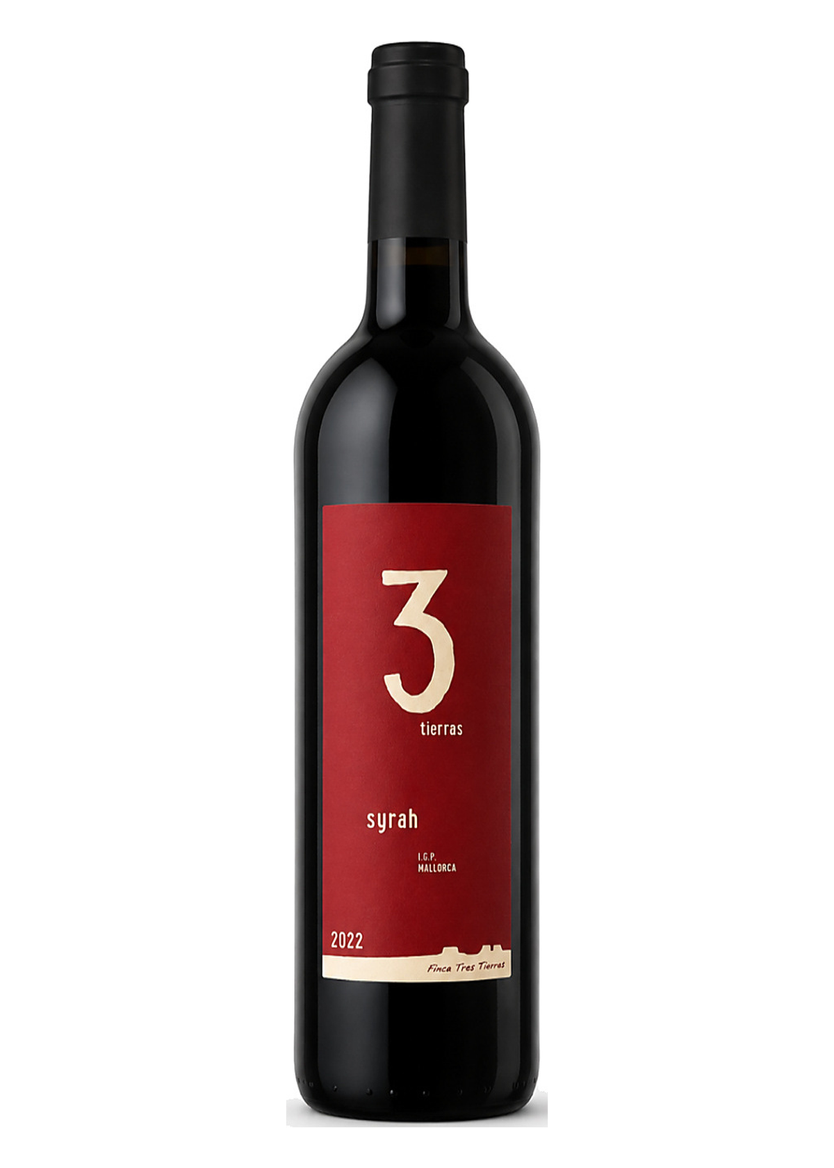 Rotwein 2022 Finca Tres Tierras Syrah Kraftvoll. Würzig. Mediterran.