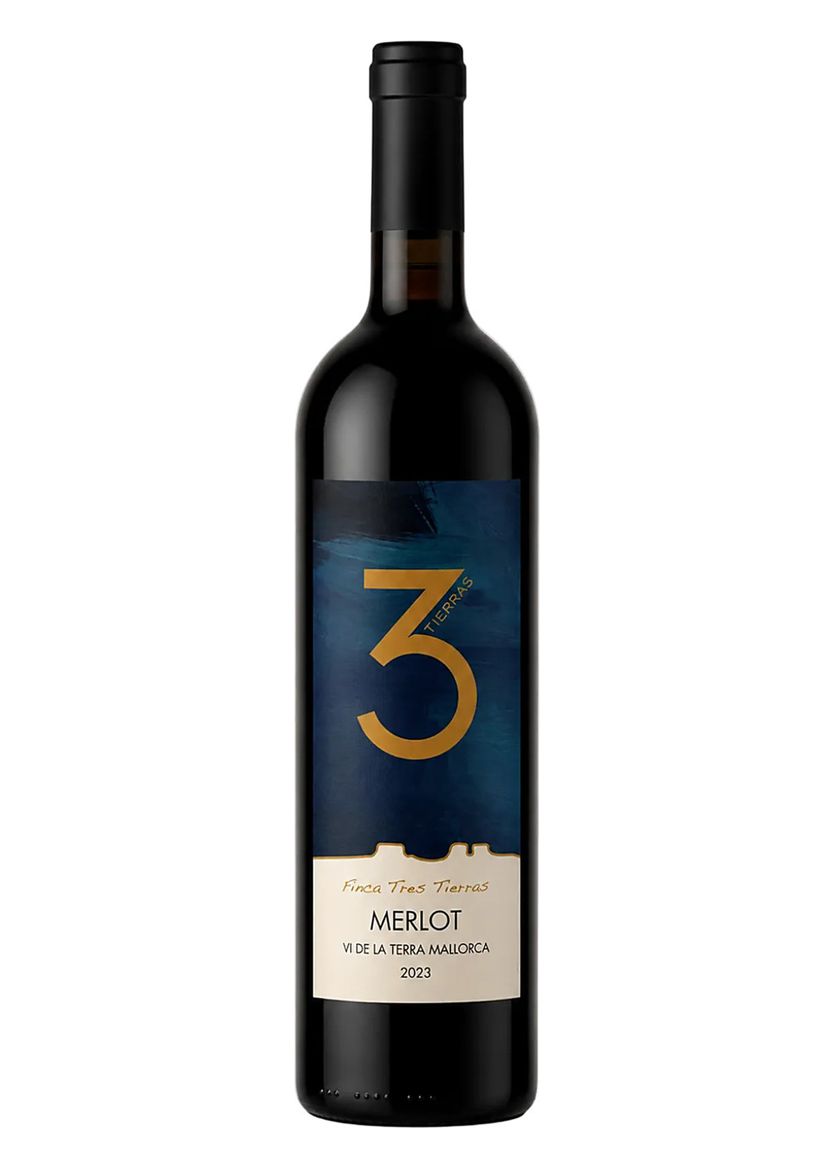 Rotwein 2023 Finca Tres Tierras Merlot Samtig. Fruchtig. Harmonisch.