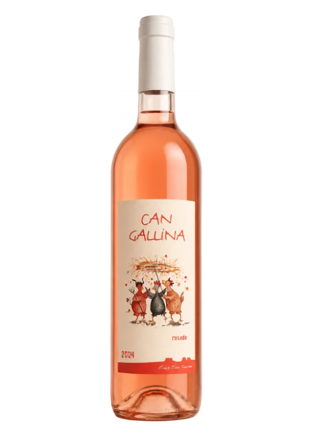 Rosewein 2024 Can Gallina Rosado Frisch. Fruchtig. Mediterran.