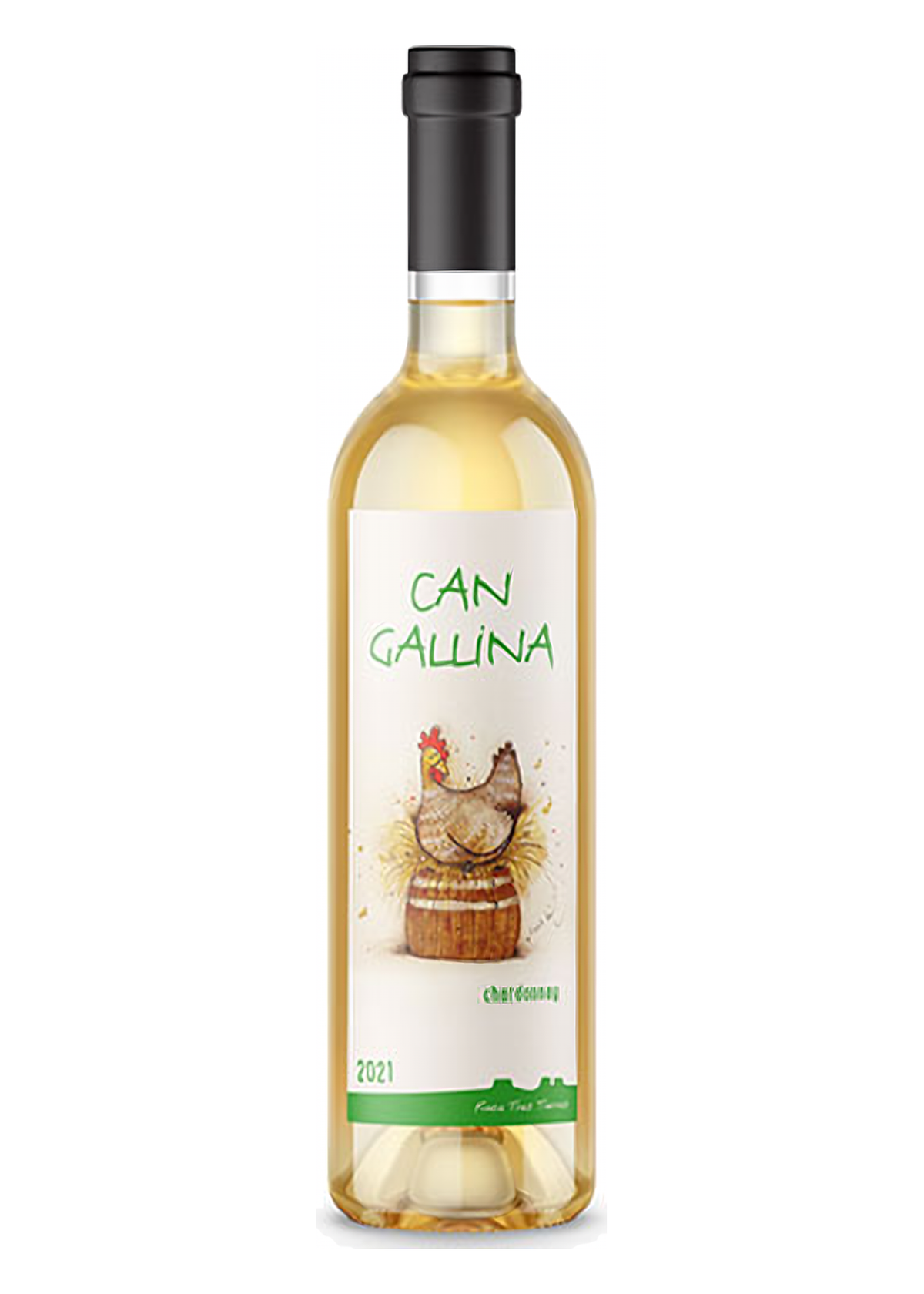 Weißwein 2021 Can Gallina Chardonnay Cremig.Geschmeidig.Sanft.