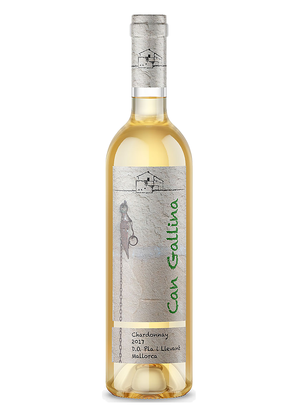 Weißwein2017 Can Gallina Chardonnay   Frisch.Cremig.Animierend.