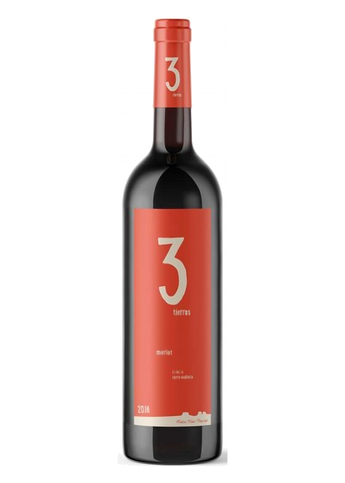 Rotwein 2016 Finca Tres Tierras Merlot Kräftig.Aromatisch.Fein.