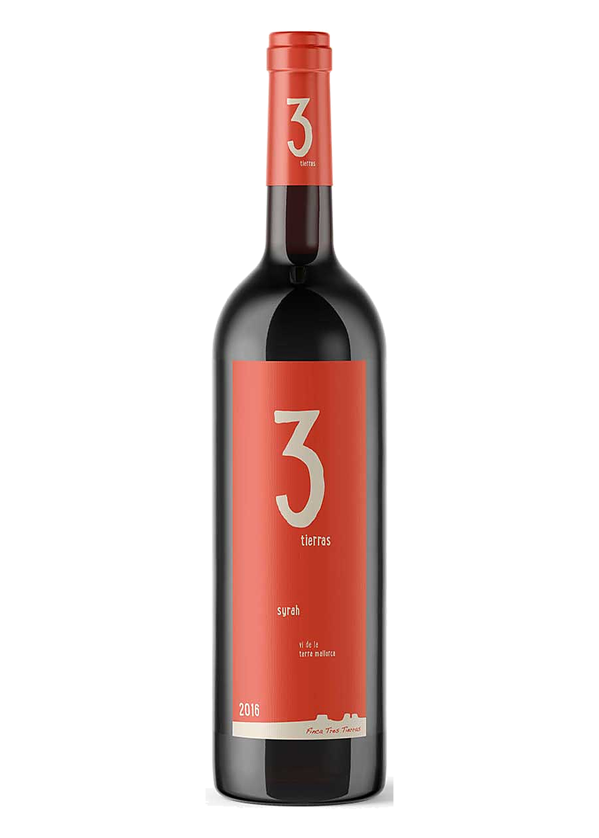 Rotwein 2016 Finca Tres Tierras Syrah Kräftig.Vollmundig.Schokoladig